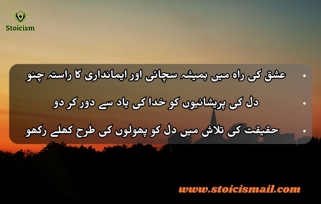 20 Islamic quotes in Urdu